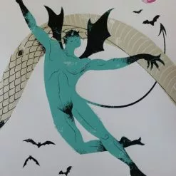 Colorado Billy Strings - 2021 Delicious Design League Poster Denver, CO 10/15 AP