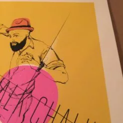 Sidewalk Chalk - 11/9/2012 Delicious Design Poster Print Lola St. Louis Gig Posters