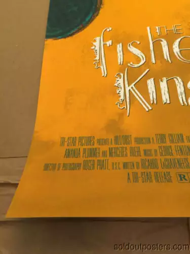 The Fisher King - 2014 Sterling Hundley Poster Print Mondo-Con 1st Edition #d 7 The Fisher King - 2014 Sterling Hundley Poster Print Mondo-Con 1st Edition #d