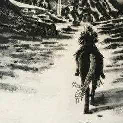 Game Of Thrones Gift For The Night's King - Tim Doyle Poster Print Black & White