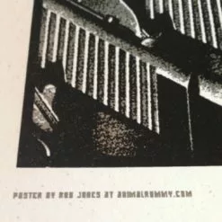 The Dead Weather 07/28/2009 Rob Jones Poster Print Chicago Vic Night 1 S/N Chicago, IL