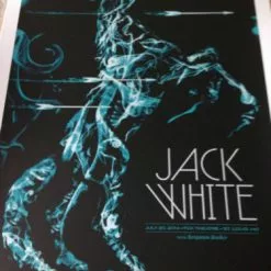 Jack White - 2014 Todd Slater Poster Print Fox Theatre Saint Louis, MO