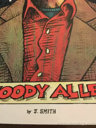 Woody Allen - 2013 Jon Smith Poster Print The Humorist Gallery 1988 8 Woody Allen - 2013 Jon Smith Poster Print The Humorist Gallery 1988