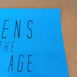 Queens Of The Stone Age - 2014 Boneface Poster Print QOTSA Like Clockwork Hobart