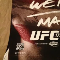 Sold Out Posters UFC 175 - 2014 Poster Weidman Vs. Machida World Middle Weight Championship