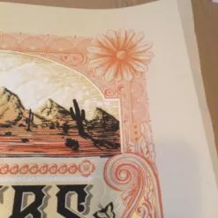 The Avett Brothers - 2014 Zeb Love Poster Print Shrine Auditorium Los Angeles Gig Posters