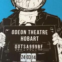 Queens Of The Stone Age - 2014 Boneface Poster Print QOTSA Like Clockwork Hobart