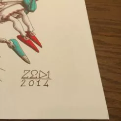 Art Prints Sacrifice For Love - 2014 Zed1 Poster Print UTBNY Hand Signed And Numbered/20 12 Art Prints Sacrifice For Love - 2014 Zed1 Poster Print UTBNY Hand Signed And Numbered/20