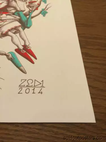 Art Prints Sacrifice For Love - 2014 Zed1 Poster Print UTBNY Hand Signed And Numbered/20 7 Art Prints Sacrifice For Love - 2014 Zed1 Poster Print UTBNY Hand Signed And Numbered/20