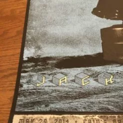 Jack White - 2014 Rob Jones Poster Print Cain's Ballroom Tulsa, OK 5/29/2014