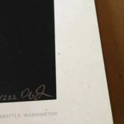 The Dead Weather 07/29/2009 Rob Jones Poster Print Chicago Vic Night 2 S/N