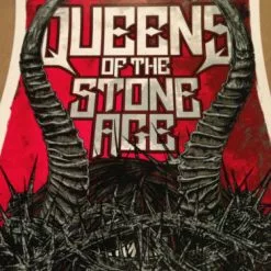 Queens Of The Stone Age - 2014 Rhys Cooper Poster NIN QOTSA Rod Laver Melbou