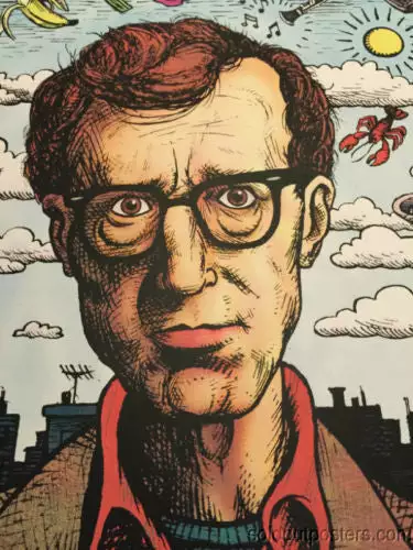 Woody Allen - 2013 Jon Smith Poster Print The Humorist Gallery 1988 4 Woody Allen - 2013 Jon Smith Poster Print The Humorist Gallery 1988