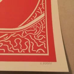 Spin Me Flip Me - 2014 Art Print Nick Perry Hand Signed Edition Of X/9 No Vinyl Gig Posters