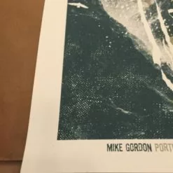 Mike Gordon - 2014 The Silent P Poster Wonder Ballroom Portland, OR Gig Posters