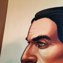 Kraven - 2014 Mike Mitchell Poster Print Signed And #'d MONDO Static Medium