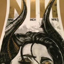 Queens Of The Stone Age - 2014 Rhys Cooper Poster NIN QOTSA Vector Arena Auc