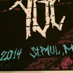 Queens Of The Stone Age - 2014 Poster Print Brad Klausen St Paul MN QOTSA