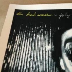 The Dead Weather 07/29/2009 Rob Jones Poster Print Chicago Vic Night 2 S/N