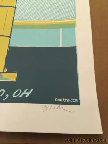 Trey Anastasio Band - 2014 Brian Methe Poster Print Cleveland, OH House Of Blues Gig Posters 7 Trey Anastasio Band - 2014 Brian Methe Poster Print Cleveland, OH House Of Blues Gig Posters