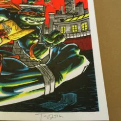 Movie/TV Posters No Time For Pizza - Tim Doyle Poster Print TMNT Teenage Mutant Ninja Turtles