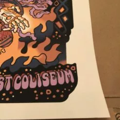 Gig Posters Widespread Panic 2014 Guy Burwell Poster Print Mississippi Coast Coliseum Biloxi