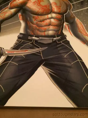 Drax - Phantom City Creative 2014 Poster Print Guardians Of The Galaxy MONDO 8 Drax - Phantom City Creative 2014 Poster Print Guardians Of The Galaxy MONDO