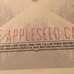 The Appleseed Cast - 3/19/2010 Delicious Design Poster Print Chicago, IL Bottom