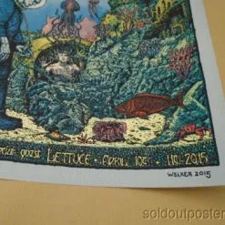 Umphrey’s McGee - 2015 David Welker Poster St. Augustine Amphitheater FL AP Gig Posters 12 Umphrey’s McGee - 2015 David Welker Poster St. Augustine Amphitheater FL AP Gig Posters
