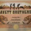 The Avett Brothers - 2014 Zeb Love Poster Print Shrine Auditorium Los Angeles Gig Posters