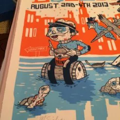 Michael Sieben Lollapalooza - 2013 Artist Poster Print SIGNED & NUMBERED Perry Farrell Sieben Gig Posters 15 Michael Sieben Lollapalooza - 2013 Artist Poster Print SIGNED & NUMBERED Perry Farrell Sieben Gig Posters