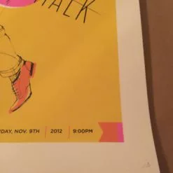 Sidewalk Chalk - 11/9/2012 Delicious Design Poster Print Lola St. Louis Gig Posters