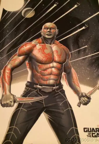 Drax - Phantom City Creative 2014 Poster Print Guardians Of The Galaxy MONDO 4 Drax - Phantom City Creative 2014 Poster Print Guardians Of The Galaxy MONDO