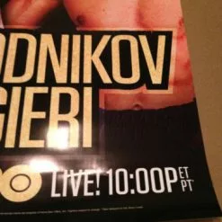 Sold Out Posters Provodnikov Vs. Algieri 2014 Poster Print HBO Boxing After Dark 6/14/2014