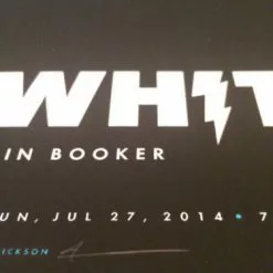 Gig Posters Jack White - 2014 Justin Erickson Poster Pittsburgh, PA Stage AE 16 Gig Posters Jack White - 2014 Justin Erickson Poster Pittsburgh, PA Stage AE