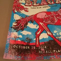 Gregg Gordon The Black Keys - 2014 Gigart Poster Print Edmonton, AB Rexall Place Gig Posters