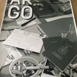 Argo - 2013 Matthew Woodson Poster Print Mondo Numbered