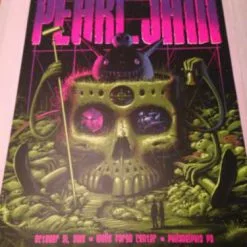 Pearl Jam - 2013 Jeff Soto Poster Print Philadelphia, PA 1st Edition Show