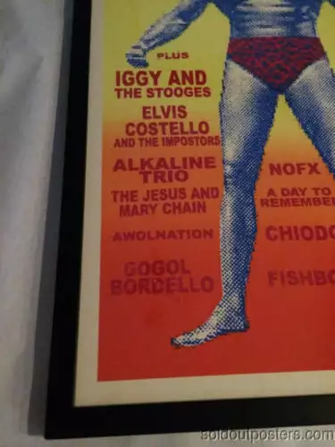 RIOT FEST 2012 Steve Walters Poster Print FRAMED Gogol Bordello FRAMED 7 RIOT FEST 2012 Steve Walters Poster Print FRAMED Gogol Bordello FRAMED