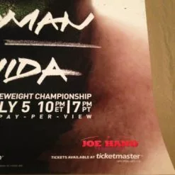Sold Out Posters UFC 175 - 2014 Poster Weidman Vs. Machida World Middle Weight Championship