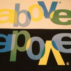 Flipper - 2013 ABOVE Poster Print Nightime Flipper Edition Of 16 Signed And #d