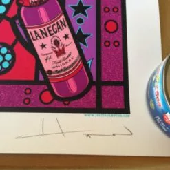 Queens Of The Stone Age The Night Porter - 2013 Justin Hampton Poster US Edition