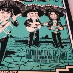 Keller Williams String Cheese Incident Leftover Salmon Poster Print Darin Shock Gig Posters