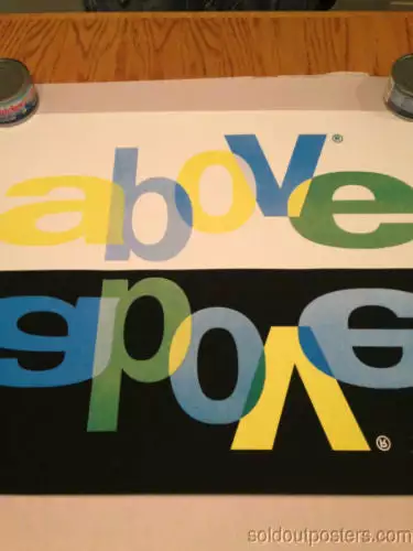 Flipper - 2013 ABOVE Poster Print Nightime Flipper Edition Of 16 Signed And #d 4 Flipper - 2013 ABOVE Poster Print Nightime Flipper Edition Of 16 Signed And #d