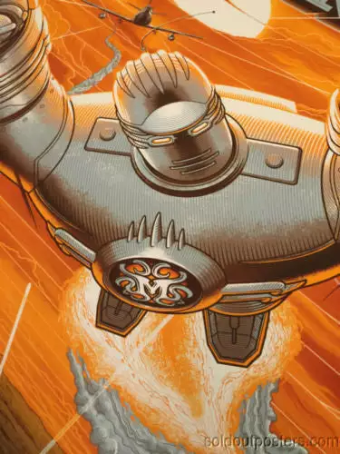 MondoCon - 2014 Mike Saputo Poster Print Marchesa Hall Austin, TX 1st Edition 4 MondoCon - 2014 Mike Saputo Poster Print Marchesa Hall Austin, TX 1st Edition