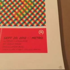 The Hood Internet - 2014 Delicious Design Poster Print Chicago, IL Metro