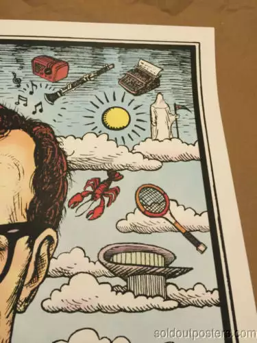 Woody Allen - 2013 Jon Smith Poster Print The Humorist Gallery 1988 6 Woody Allen - 2013 Jon Smith Poster Print The Humorist Gallery 1988