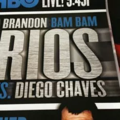 Sold Out Posters Brandon Bam Bam Rios Vs. Diego Chaves HBO Boxing Fight Poster Print Kovalev