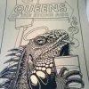 Queens Of The Stone Age - 2014 Justin Hampton Poster Print QOTSA Portland, GOLD