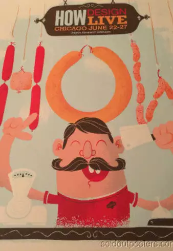 How Design Live - Delicious Design Poster Print Chicago, IL Hot Dog Screen Print Art Prints 3 How Design Live - Delicious Design Poster Print Chicago, IL Hot Dog Screen Print Art Prints